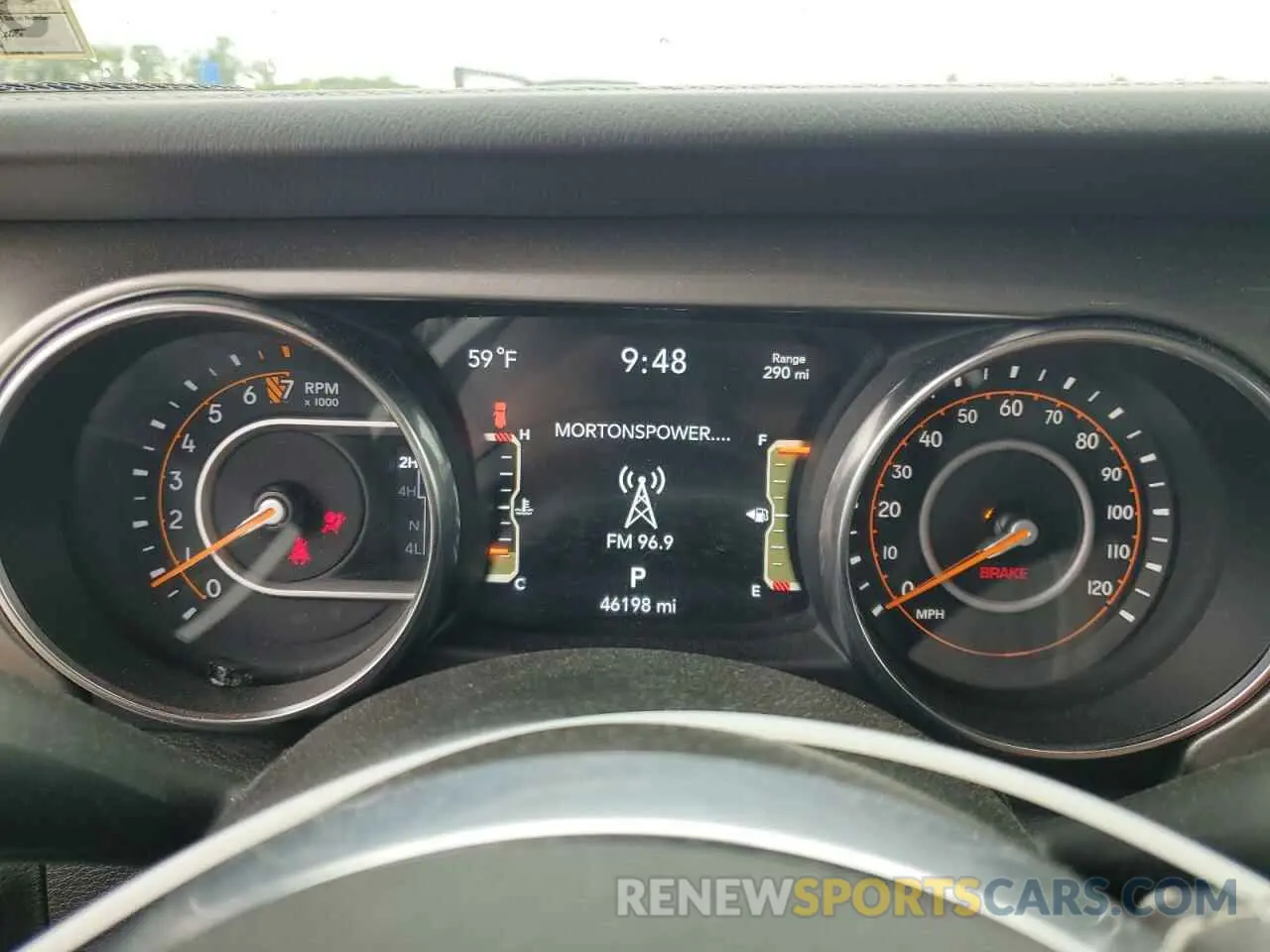 9 Photograph of a damaged car 1C4HJXEG9KW600644 JEEP WRANGLER 2019