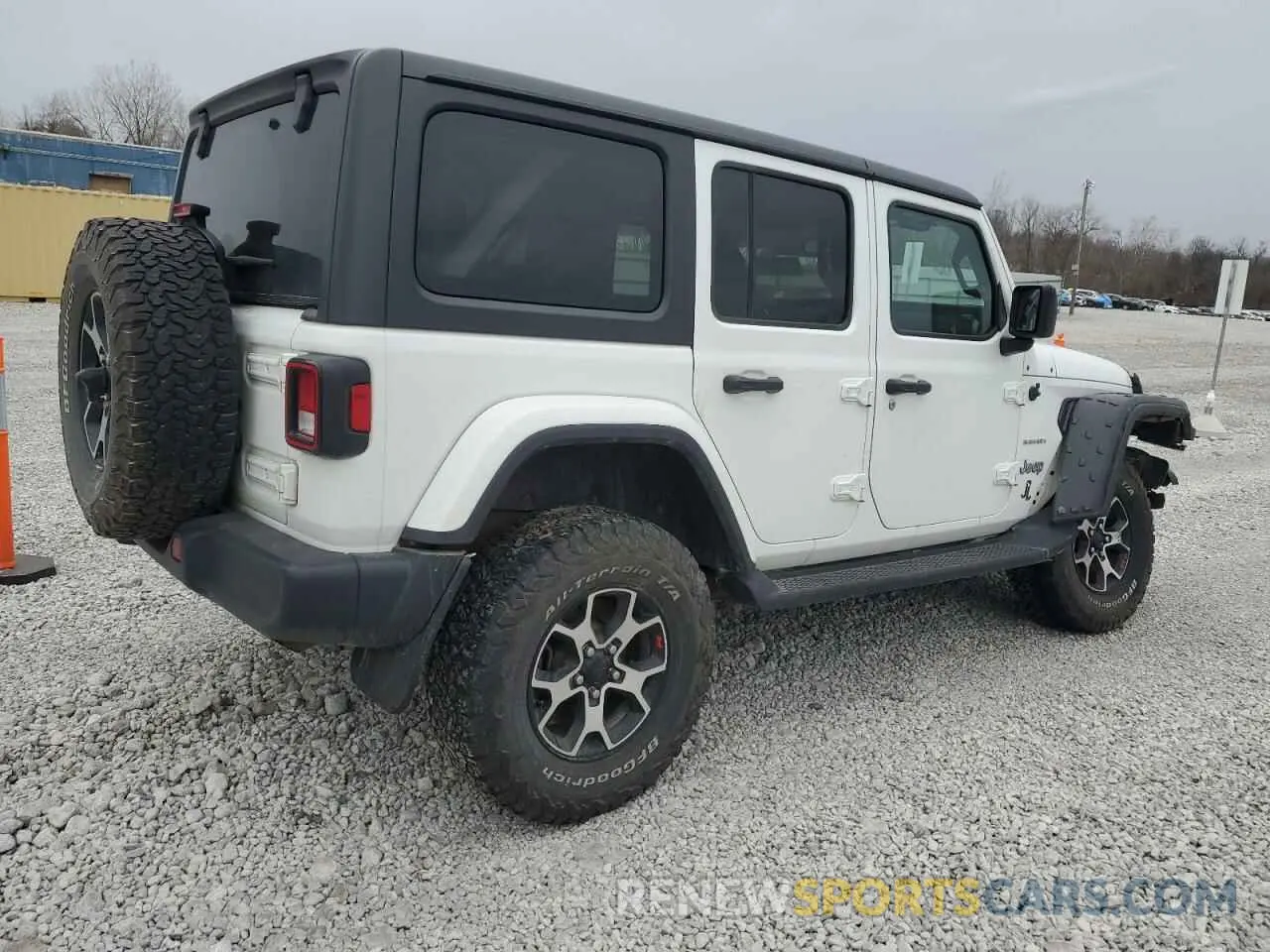 3 Photograph of a damaged car 1C4HJXEGXKW517725 JEEP WRANGLER 2019