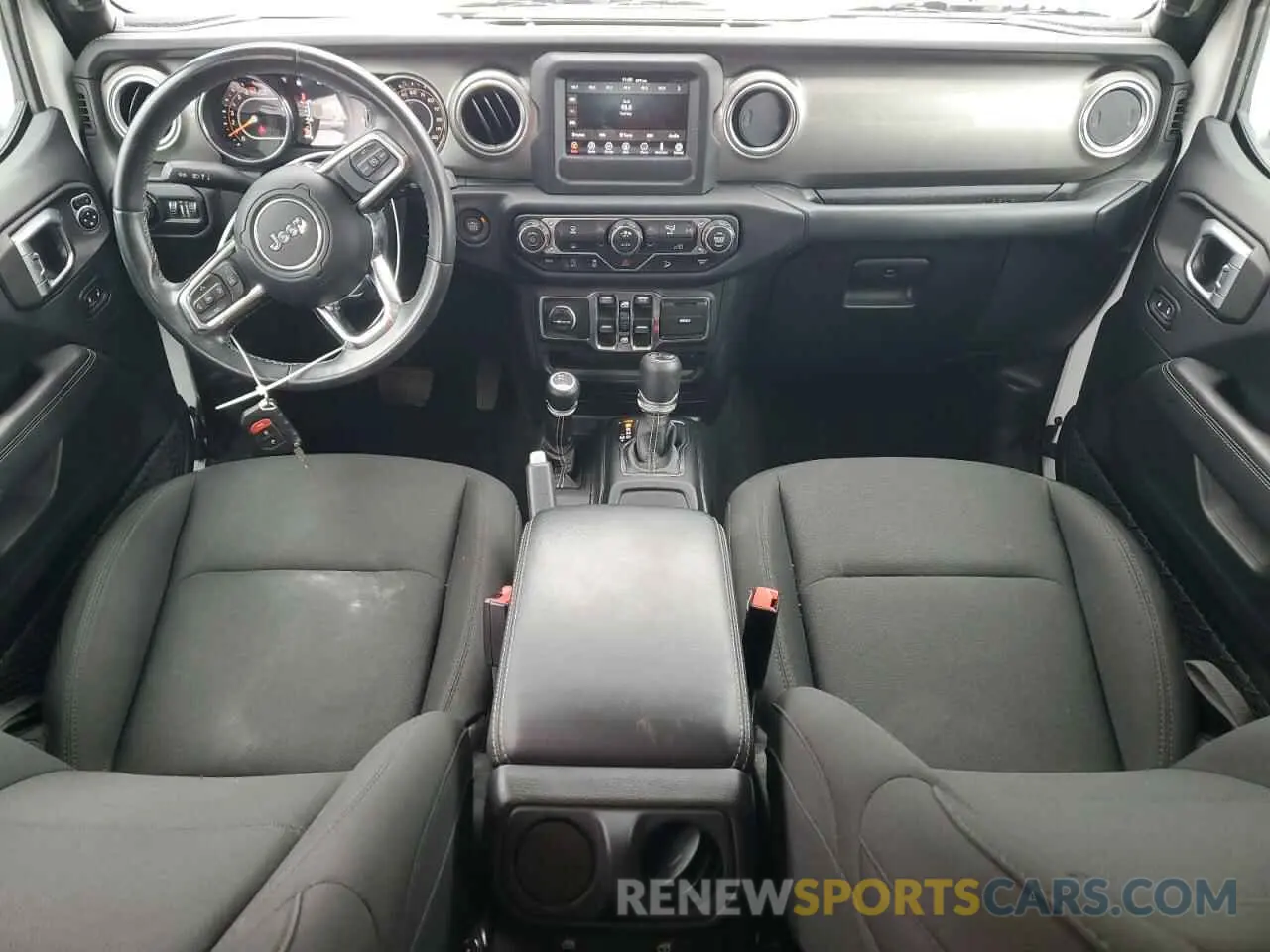 8 Photograph of a damaged car 1C4HJXEGXKW517725 JEEP WRANGLER 2019