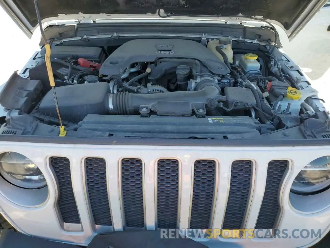 11 Photograph of a damaged car 1C4HJXEGXKW569095 JEEP WRANGLER 2019