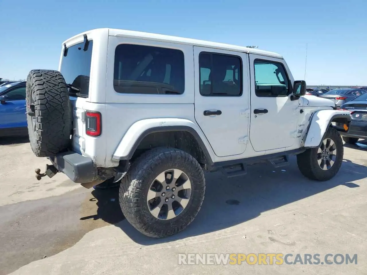 3 Photograph of a damaged car 1C4HJXEGXKW569095 JEEP WRANGLER 2019