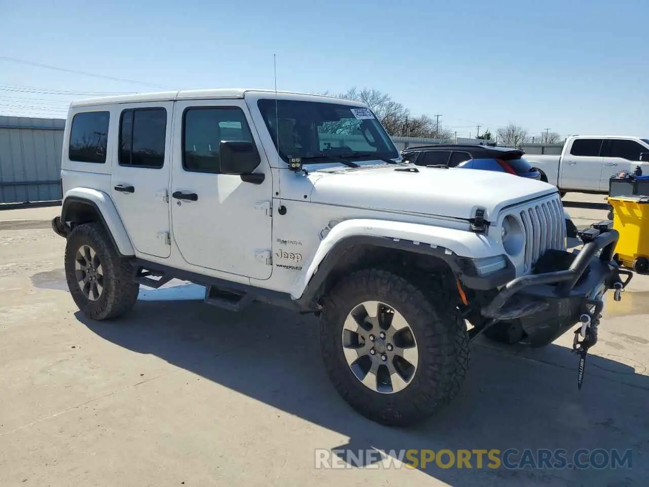 4 Photograph of a damaged car 1C4HJXEGXKW569095 JEEP WRANGLER 2019