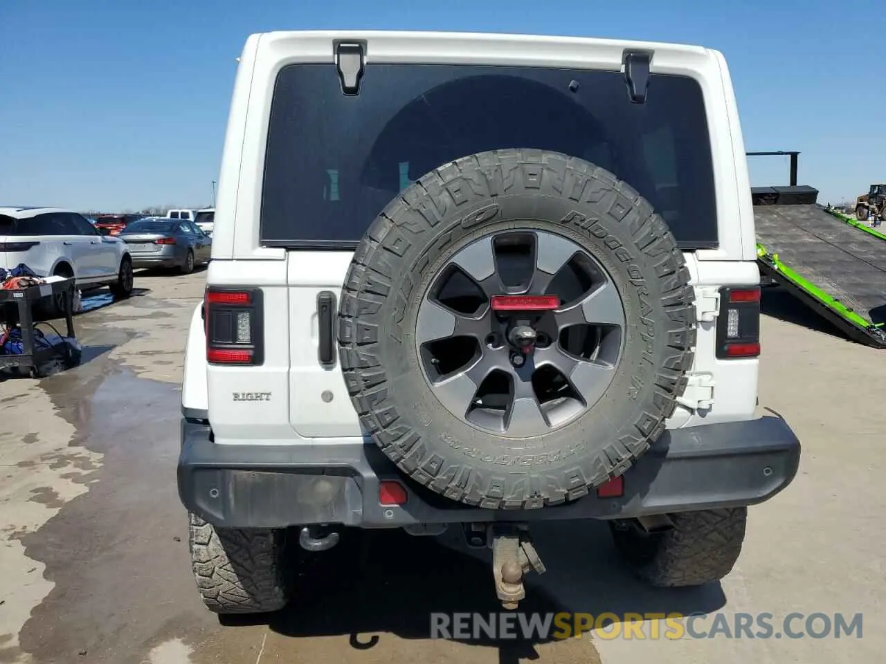 6 Photograph of a damaged car 1C4HJXEGXKW569095 JEEP WRANGLER 2019