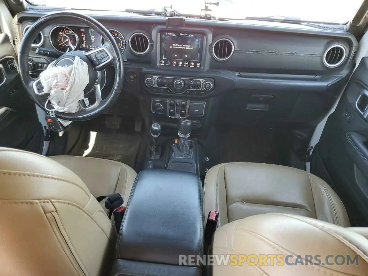 8 Photograph of a damaged car 1C4HJXEGXKW569095 JEEP WRANGLER 2019