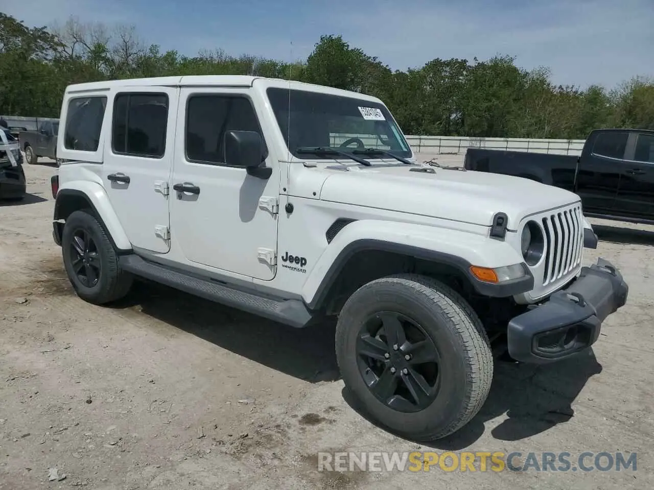 4 Photograph of a damaged car 1C4HJXEGXKW651960 JEEP WRANGLER 2019
