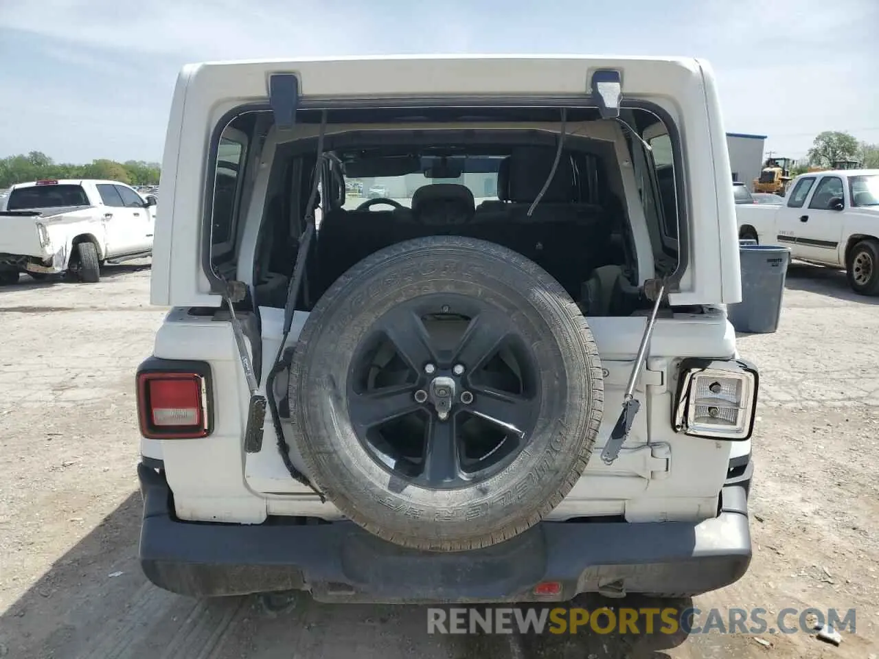6 Photograph of a damaged car 1C4HJXEGXKW651960 JEEP WRANGLER 2019