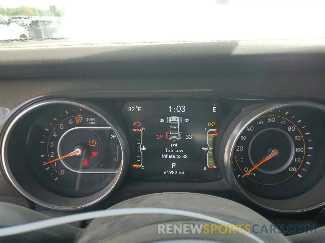 9 Photograph of a damaged car 1C4HJXEGXKW651960 JEEP WRANGLER 2019