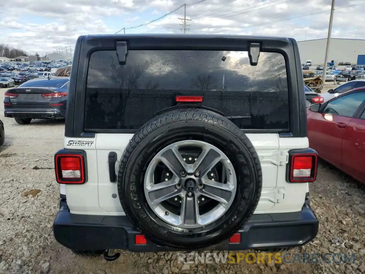 6 Photograph of a damaged car 1C4HJXEN0KW591959 JEEP WRANGLER 2019