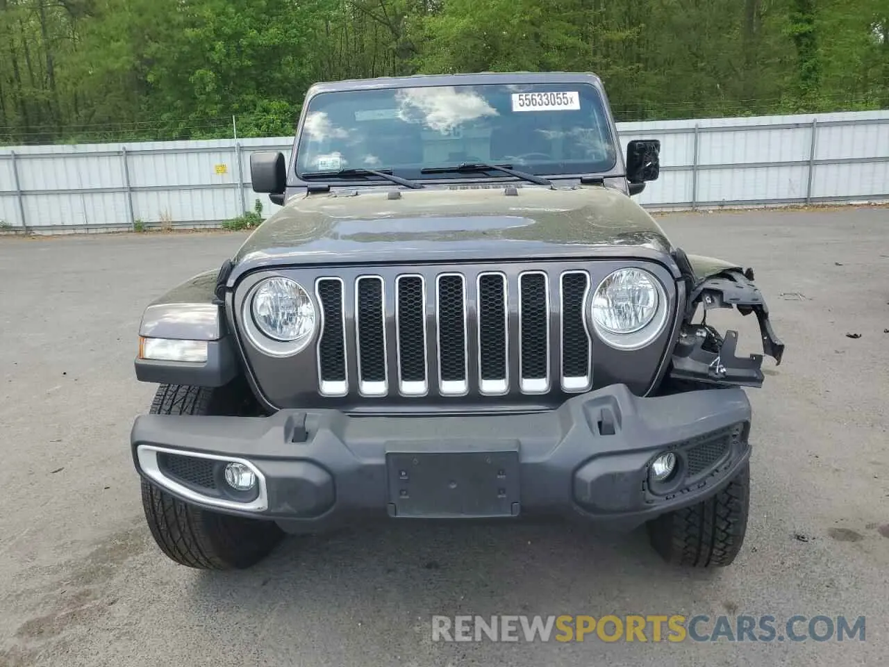 5 Photograph of a damaged car 1C4HJXEN1KW504490 JEEP WRANGLER 2019