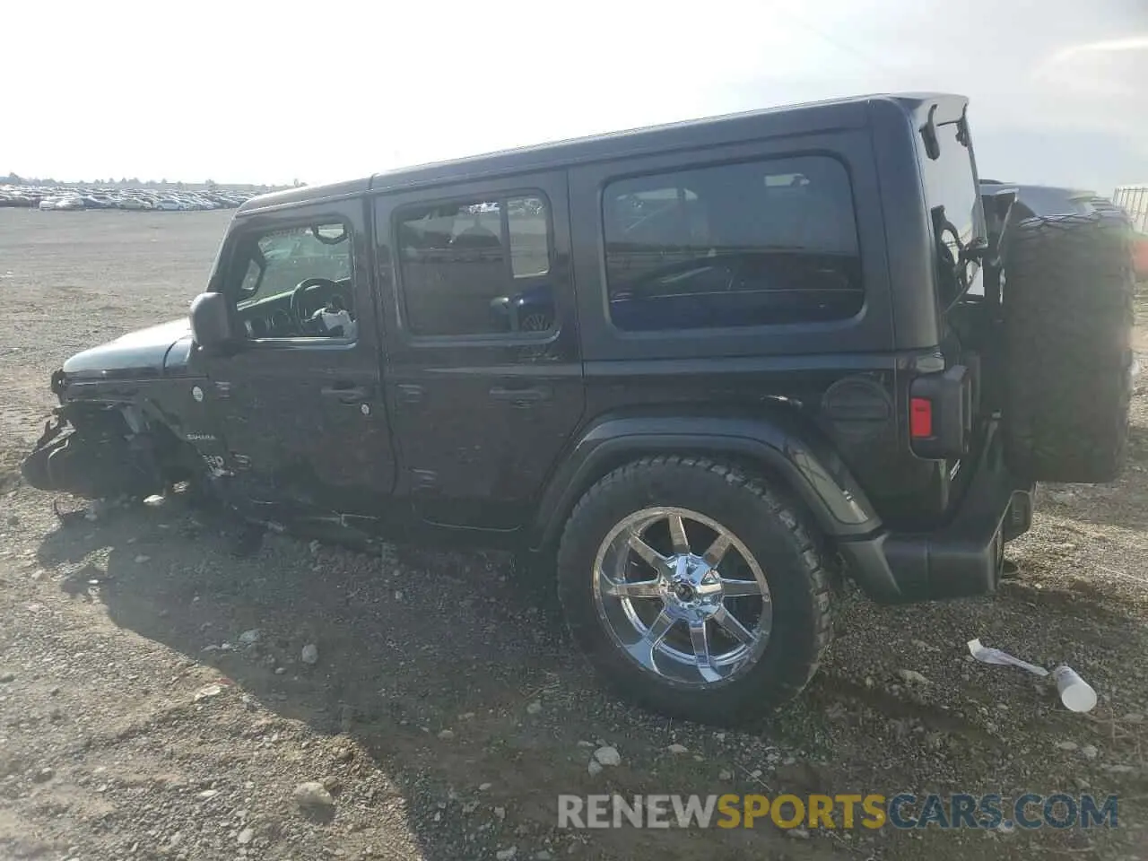 2 Photograph of a damaged car 1C4HJXEN3KW561998 JEEP WRANGLER 2019