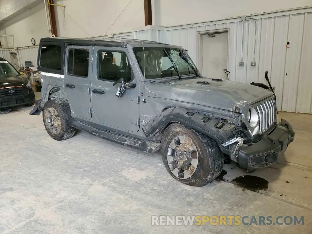 4 Photograph of a damaged car 1C4HJXEN3KW562942 JEEP WRANGLER 2019