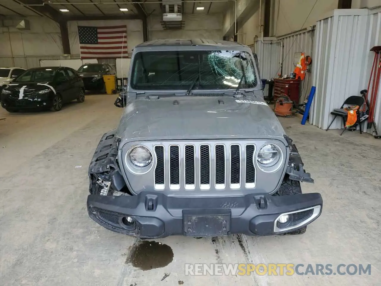 5 Photograph of a damaged car 1C4HJXEN3KW562942 JEEP WRANGLER 2019