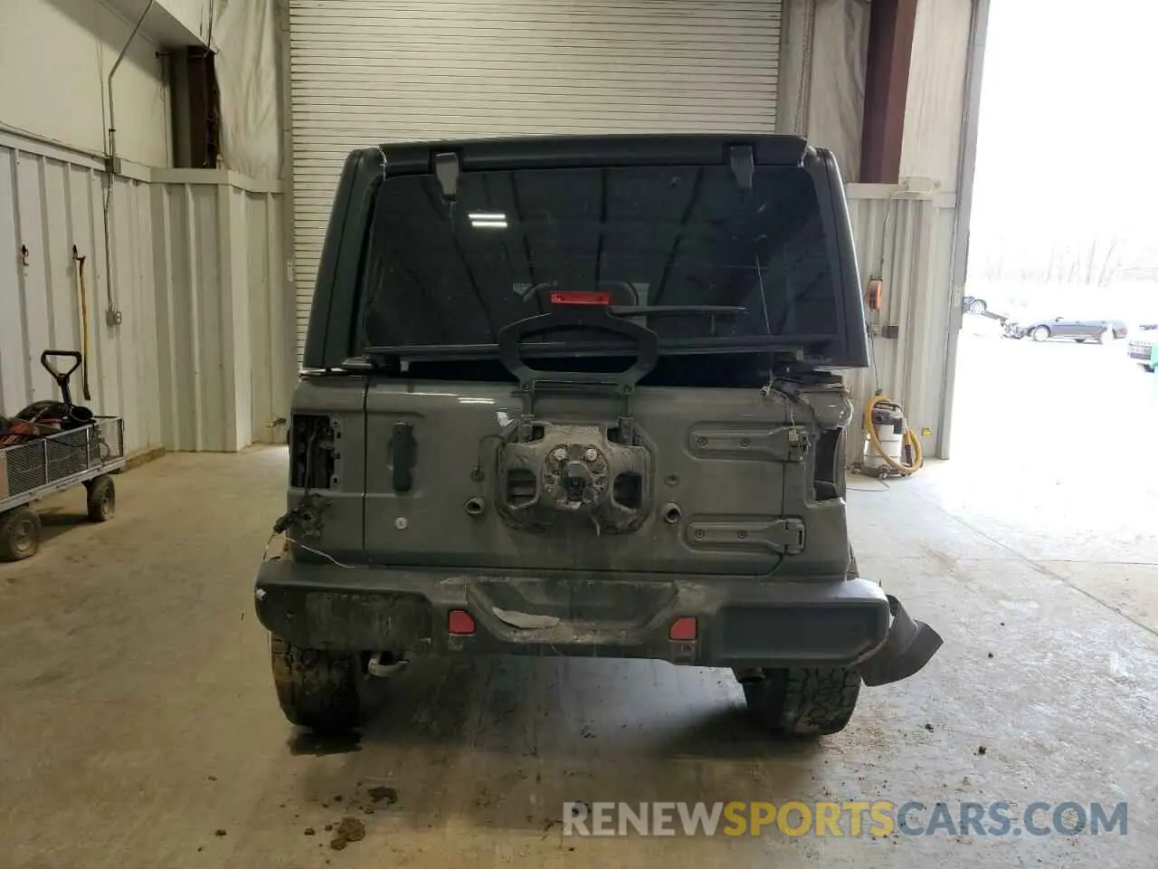 6 Photograph of a damaged car 1C4HJXEN3KW562942 JEEP WRANGLER 2019