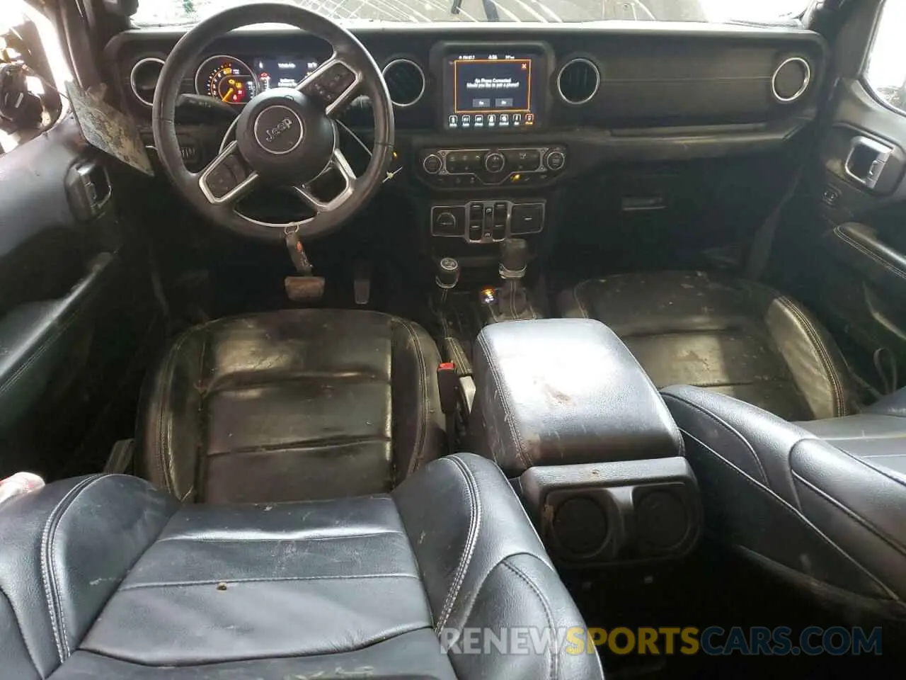 8 Photograph of a damaged car 1C4HJXEN3KW562942 JEEP WRANGLER 2019