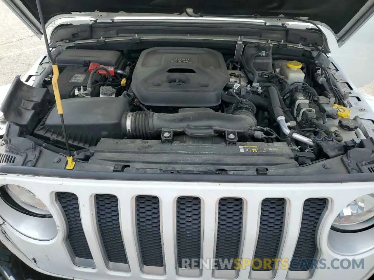 13 Photograph of a damaged car 1C4HJXEN4KW617091 JEEP WRANGLER 2019