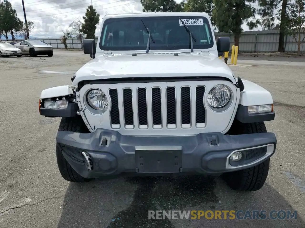 5 Photograph of a damaged car 1C4HJXEN4KW617091 JEEP WRANGLER 2019