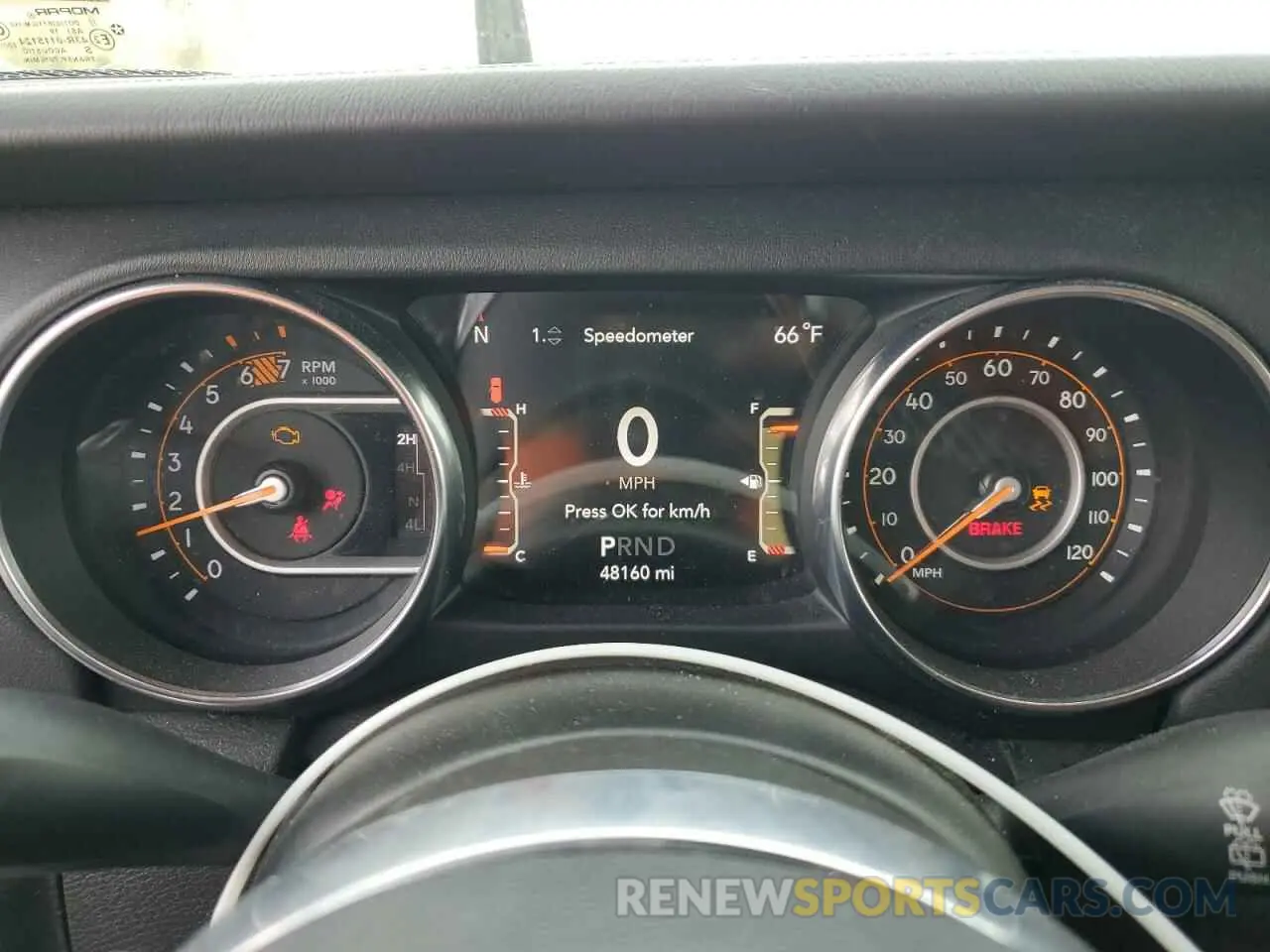 9 Photograph of a damaged car 1C4HJXEN4KW617091 JEEP WRANGLER 2019