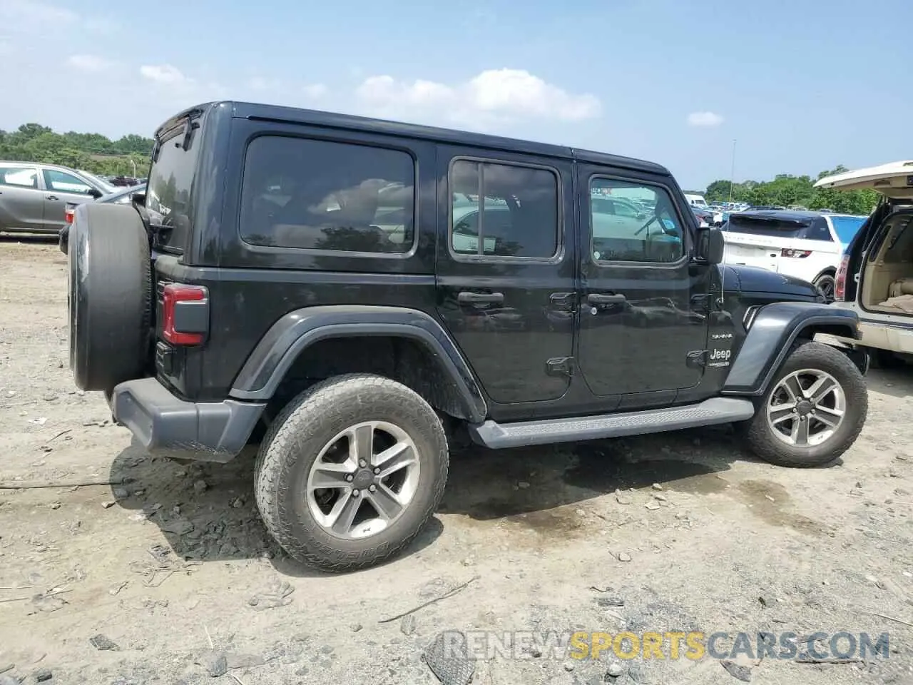 3 Photograph of a damaged car 1C4HJXEN5KW523978 JEEP WRANGLER 2019