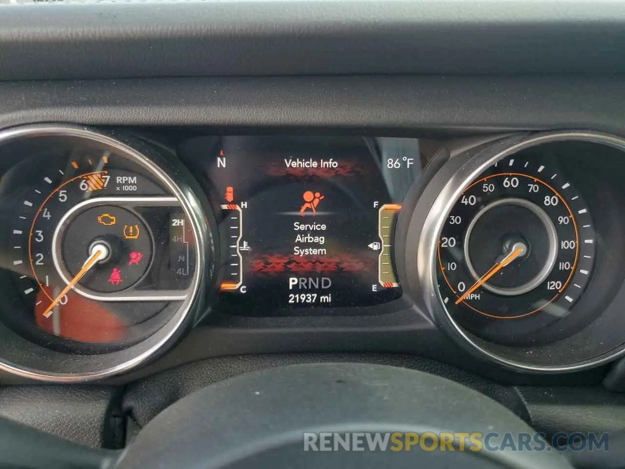 9 Photograph of a damaged car 1C4HJXEN5KW523978 JEEP WRANGLER 2019