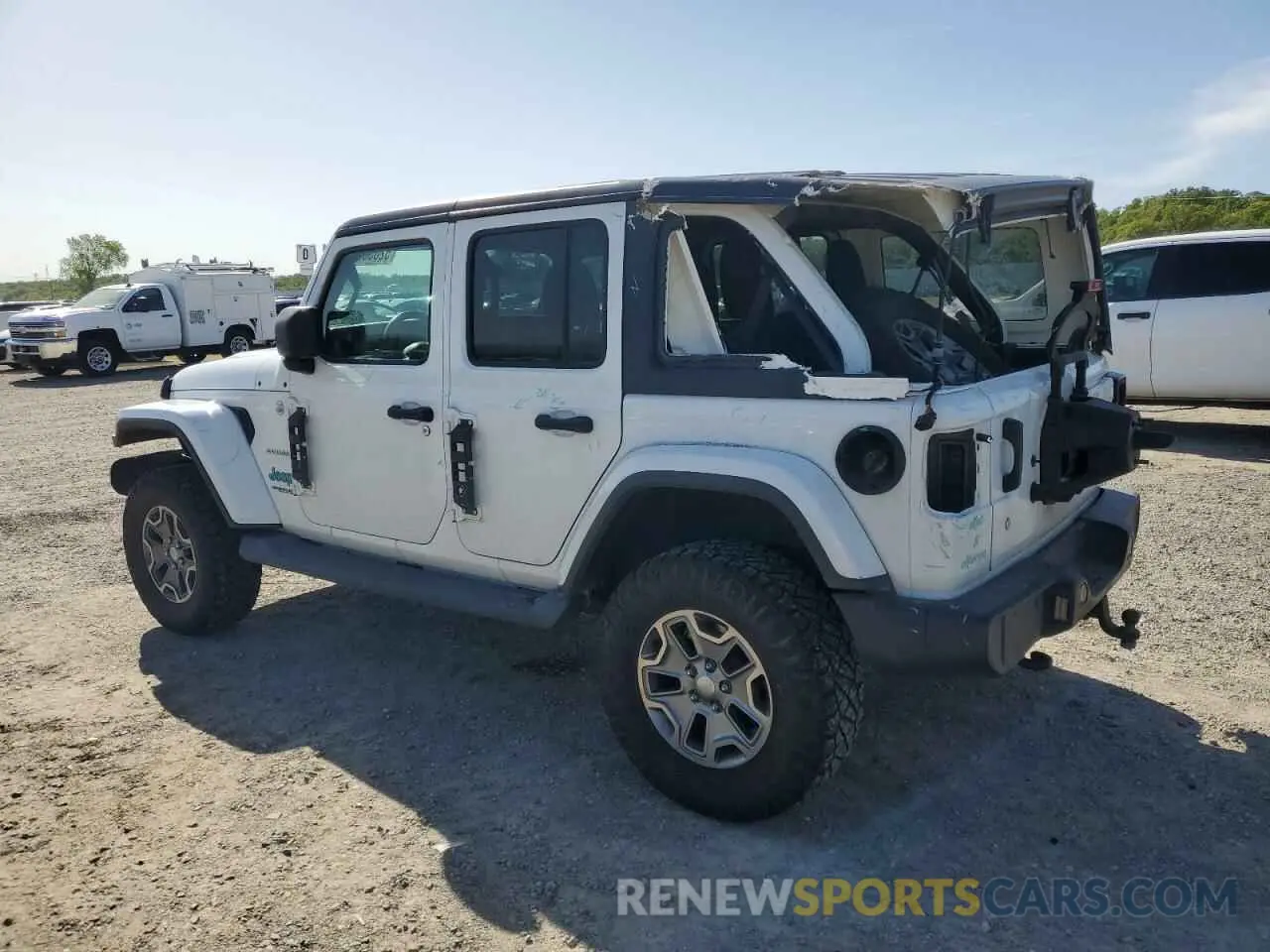 2 Photograph of a damaged car 1C4HJXEN7KW509452 JEEP WRANGLER 2019