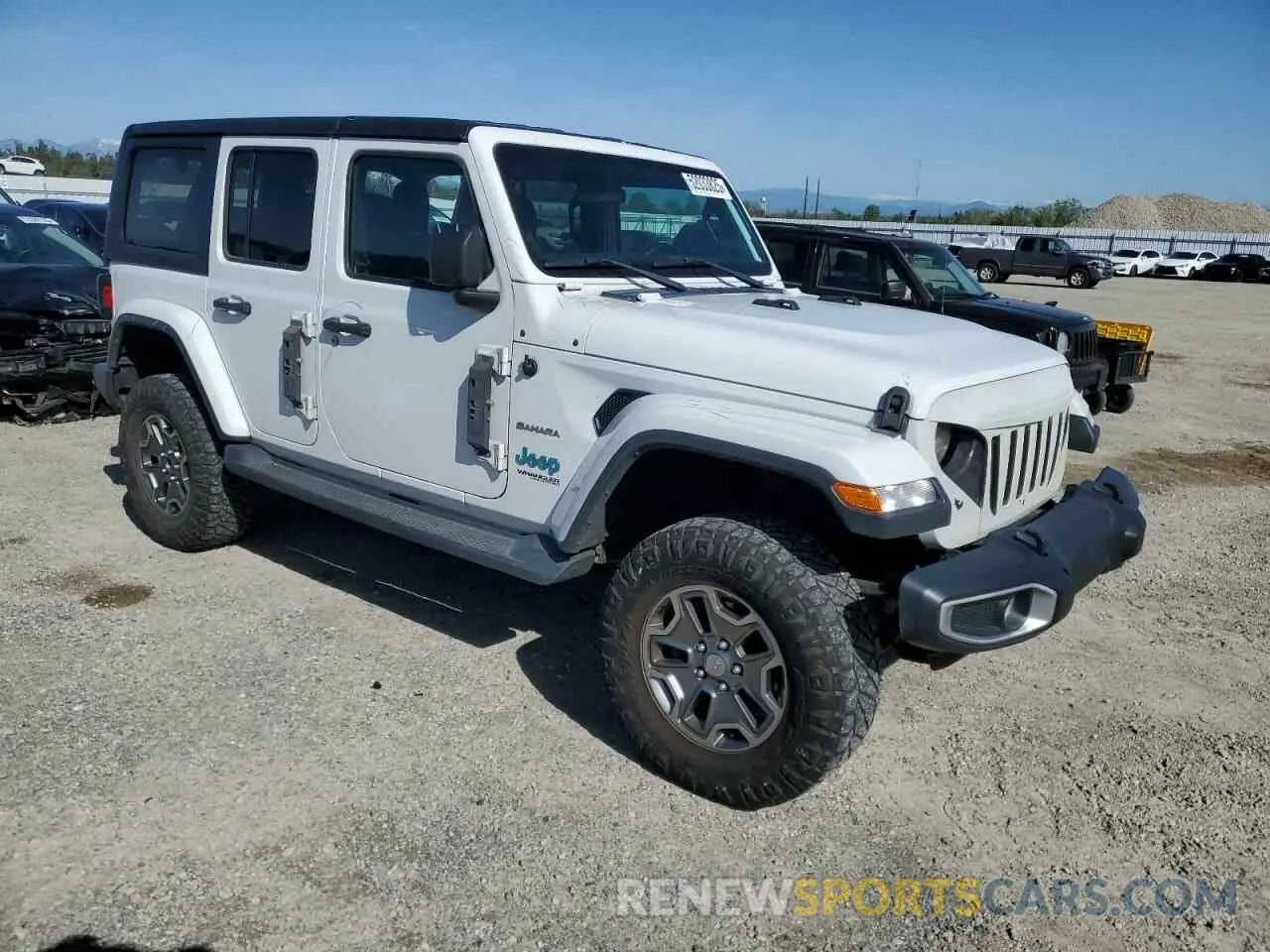 4 Photograph of a damaged car 1C4HJXEN7KW509452 JEEP WRANGLER 2019