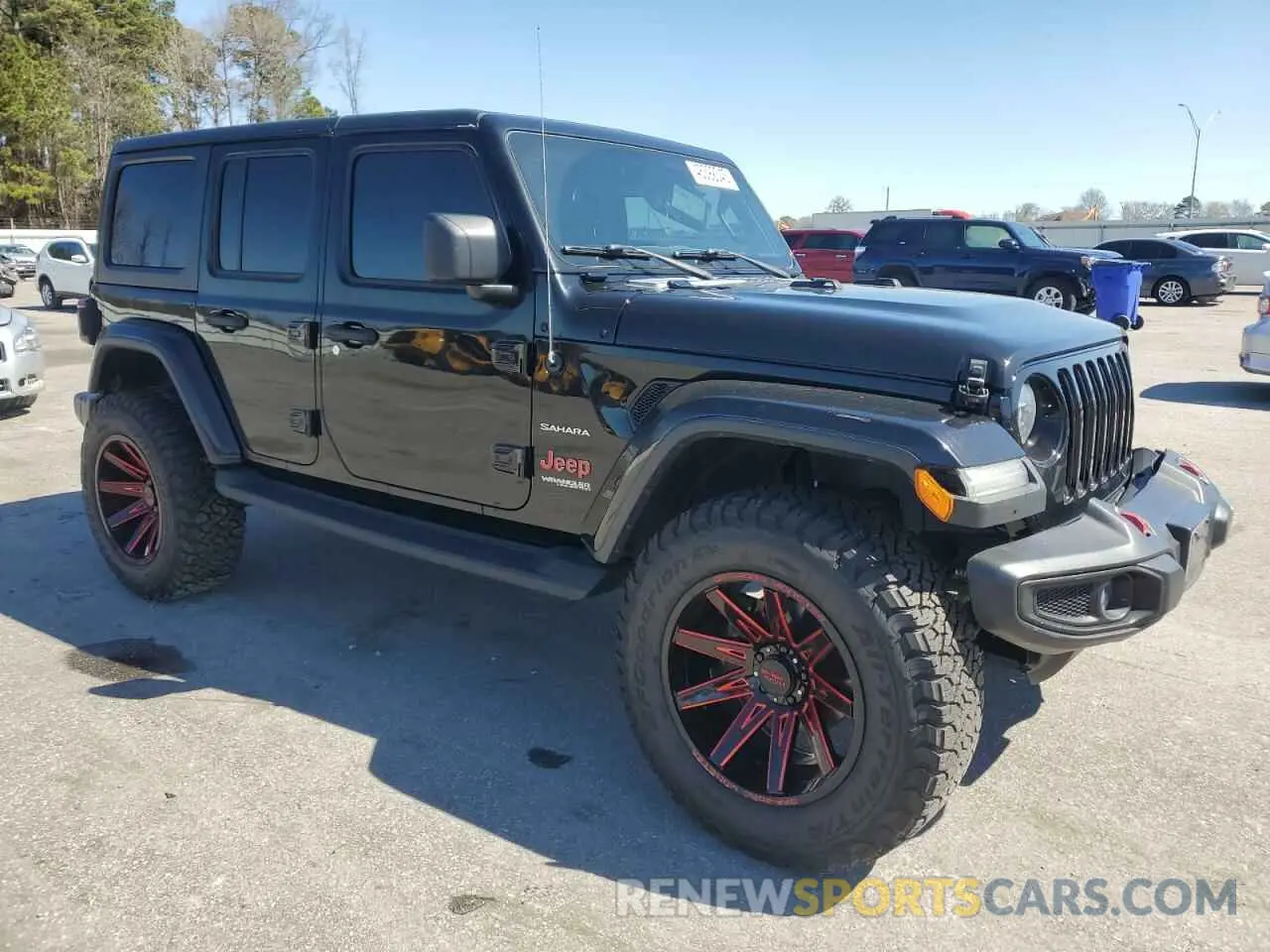 4 Photograph of a damaged car 1C4HJXEN7KW689807 JEEP WRANGLER 2019