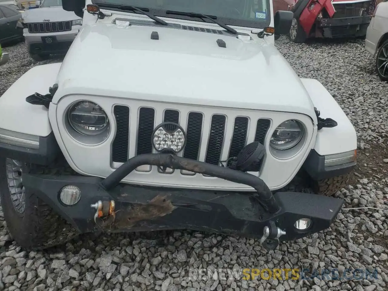 11 Photograph of a damaged car 1C4HJXEN8KW542847 JEEP WRANGLER 2019