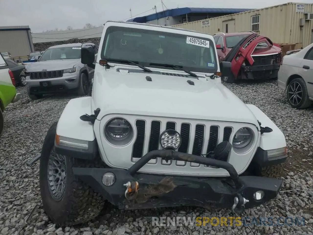 5 Photograph of a damaged car 1C4HJXEN8KW542847 JEEP WRANGLER 2019