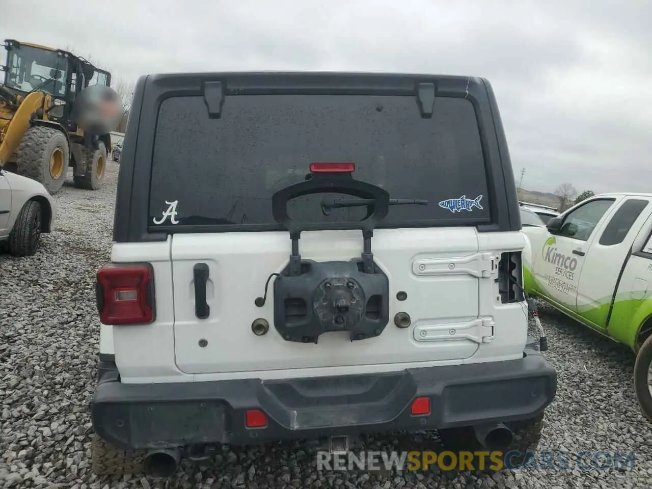 6 Photograph of a damaged car 1C4HJXEN8KW542847 JEEP WRANGLER 2019