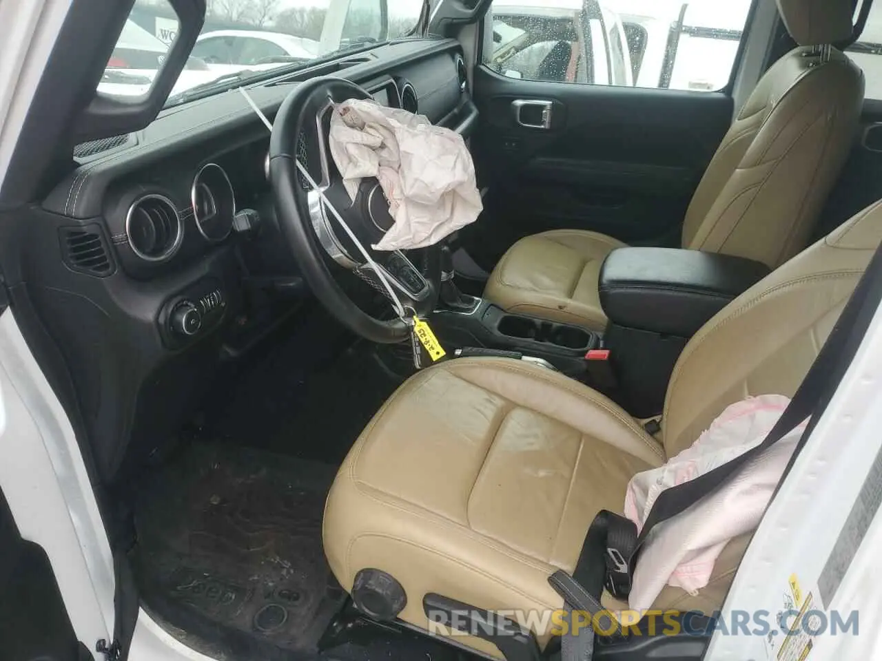 7 Photograph of a damaged car 1C4HJXEN8KW542847 JEEP WRANGLER 2019