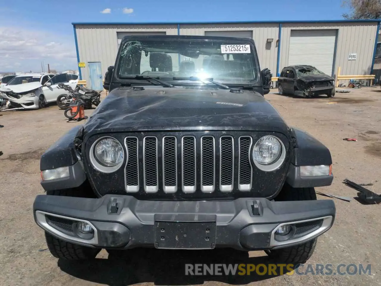 5 Photograph of a damaged car 1C4HJXEN8KW616980 JEEP WRANGLER 2019