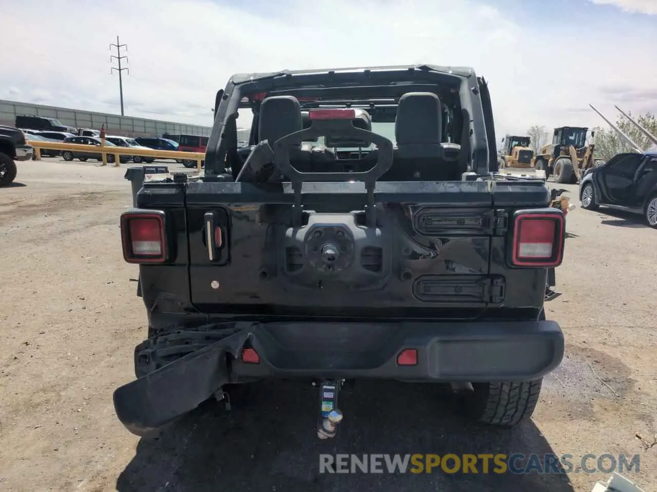 6 Photograph of a damaged car 1C4HJXEN8KW616980 JEEP WRANGLER 2019