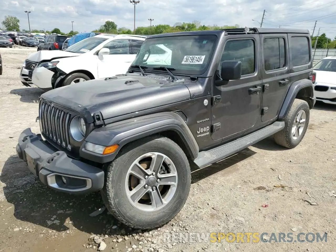 1 Photograph of a damaged car 1C4HJXENXKW521630 JEEP WRANGLER 2019