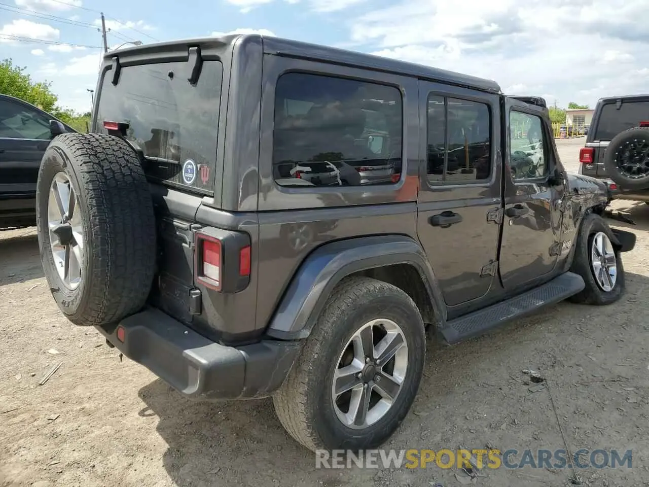 3 Photograph of a damaged car 1C4HJXENXKW521630 JEEP WRANGLER 2019