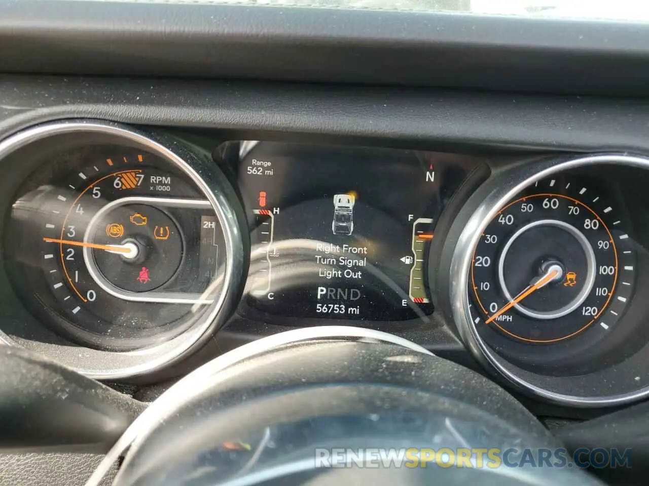 9 Photograph of a damaged car 1C4HJXENXKW521630 JEEP WRANGLER 2019