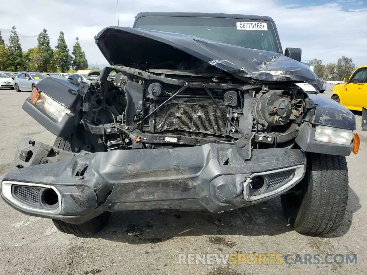 5 Photograph of a damaged car 1C4HJXENXKW590186 JEEP WRANGLER 2019
