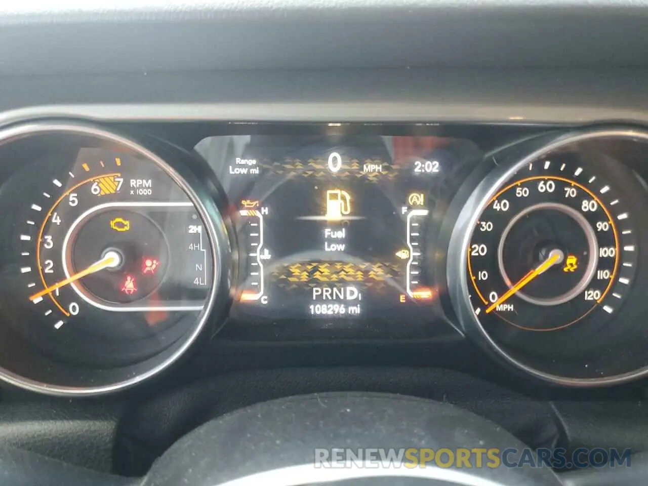 9 Photograph of a damaged car 1C4HJXENXKW590186 JEEP WRANGLER 2019