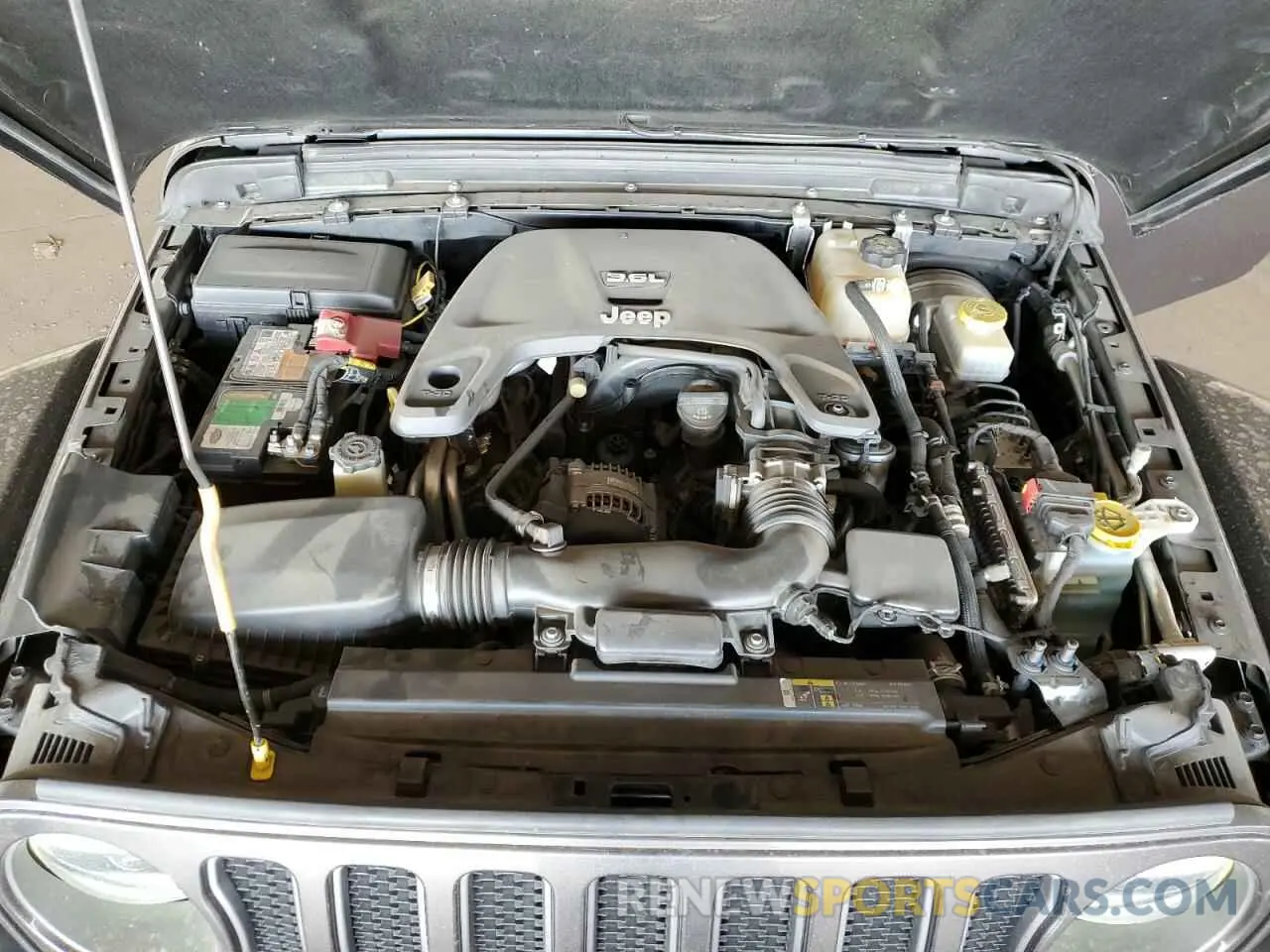 11 Photograph of a damaged car 1C4HJXFG1KW610292 JEEP WRANGLER 2019