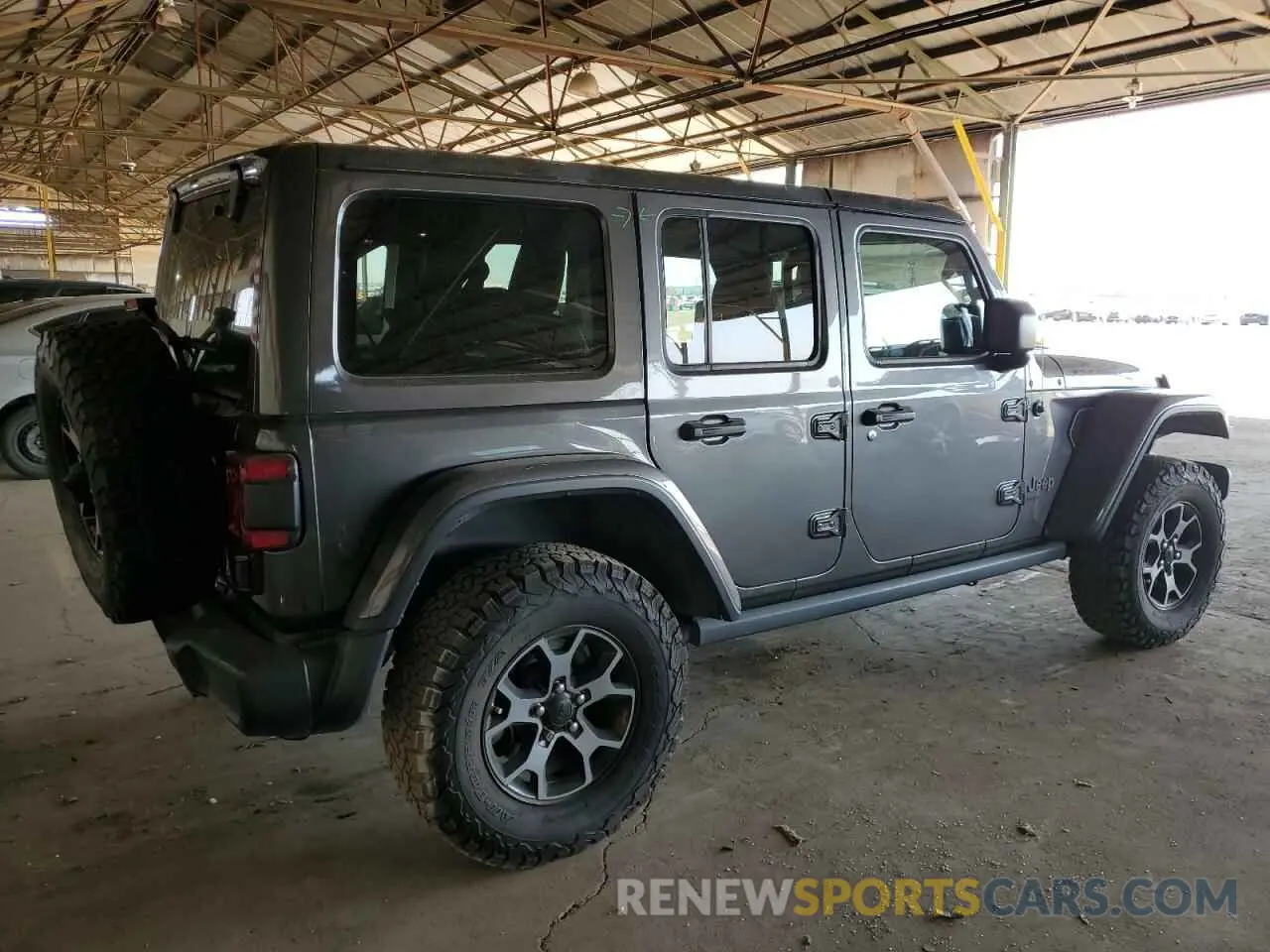 3 Photograph of a damaged car 1C4HJXFG1KW610292 JEEP WRANGLER 2019