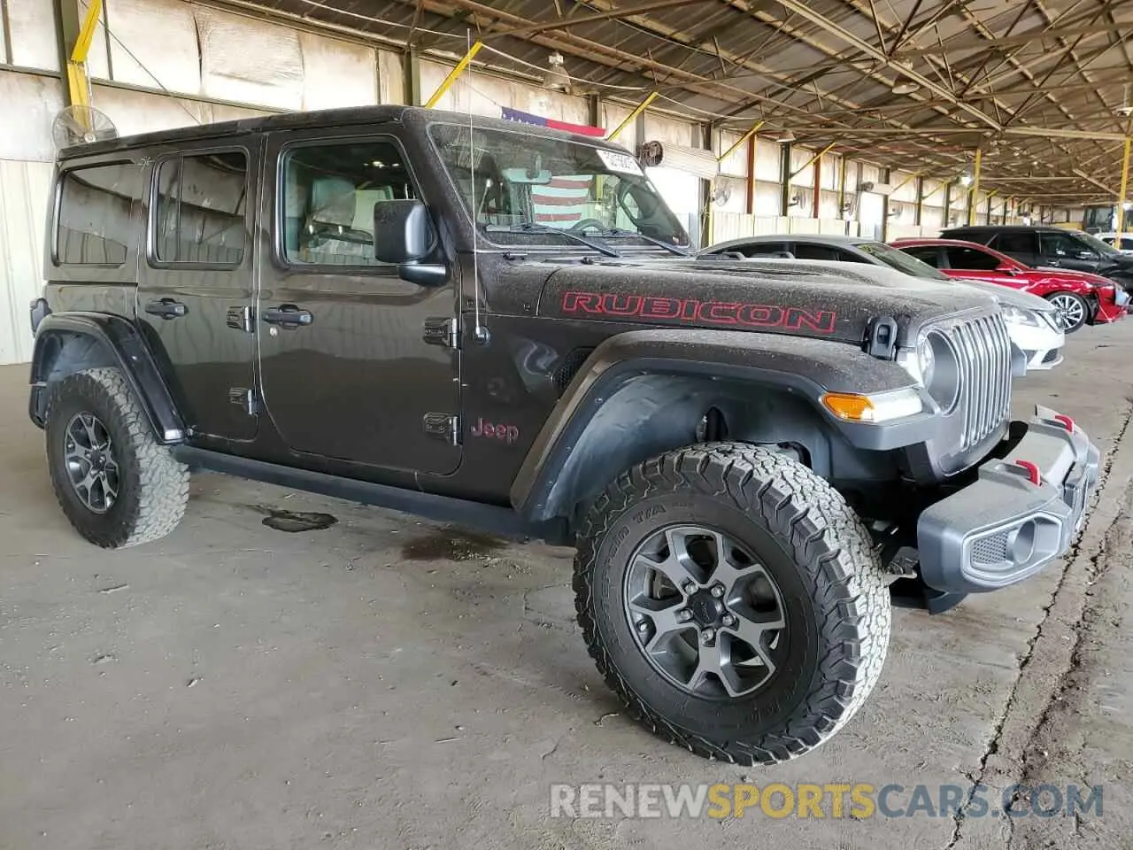 4 Photograph of a damaged car 1C4HJXFG1KW610292 JEEP WRANGLER 2019