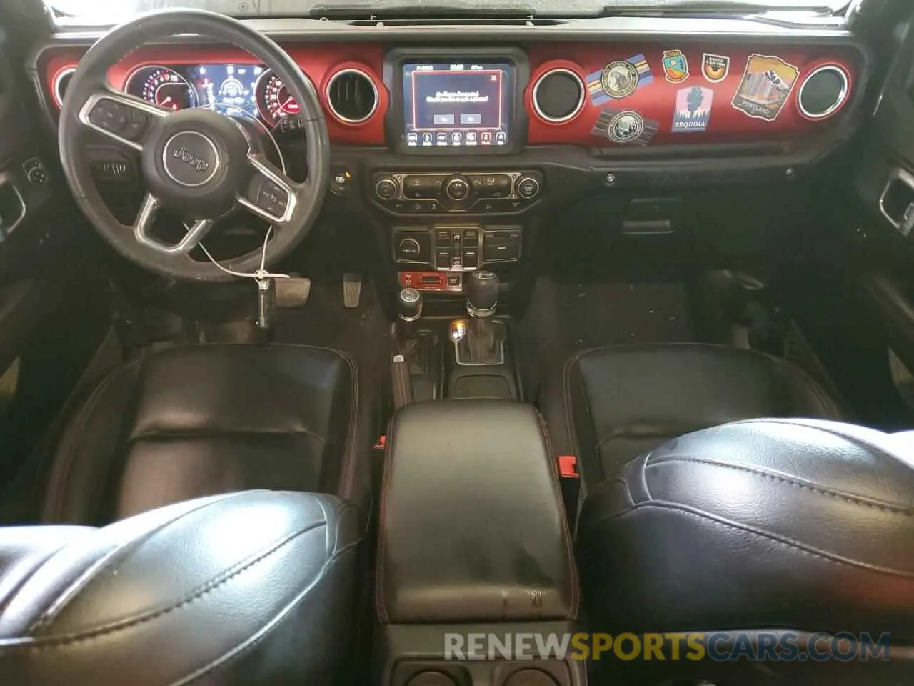8 Photograph of a damaged car 1C4HJXFG1KW610292 JEEP WRANGLER 2019