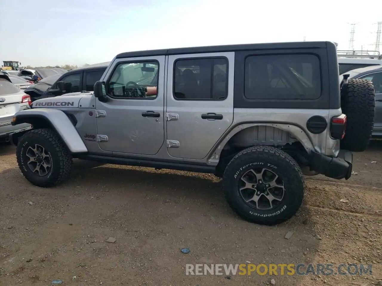 2 Photograph of a damaged car 1C4HJXFG1KW632969 JEEP WRANGLER 2019