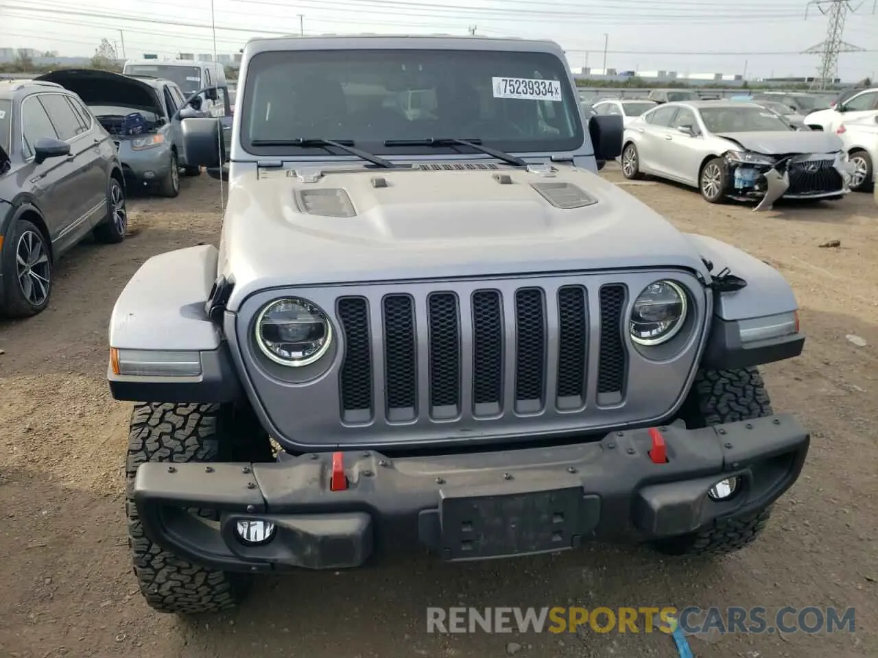 5 Photograph of a damaged car 1C4HJXFG1KW632969 JEEP WRANGLER 2019