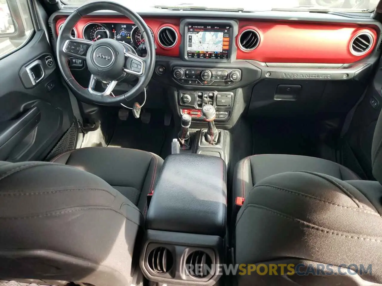 8 Photograph of a damaged car 1C4HJXFG1KW632969 JEEP WRANGLER 2019