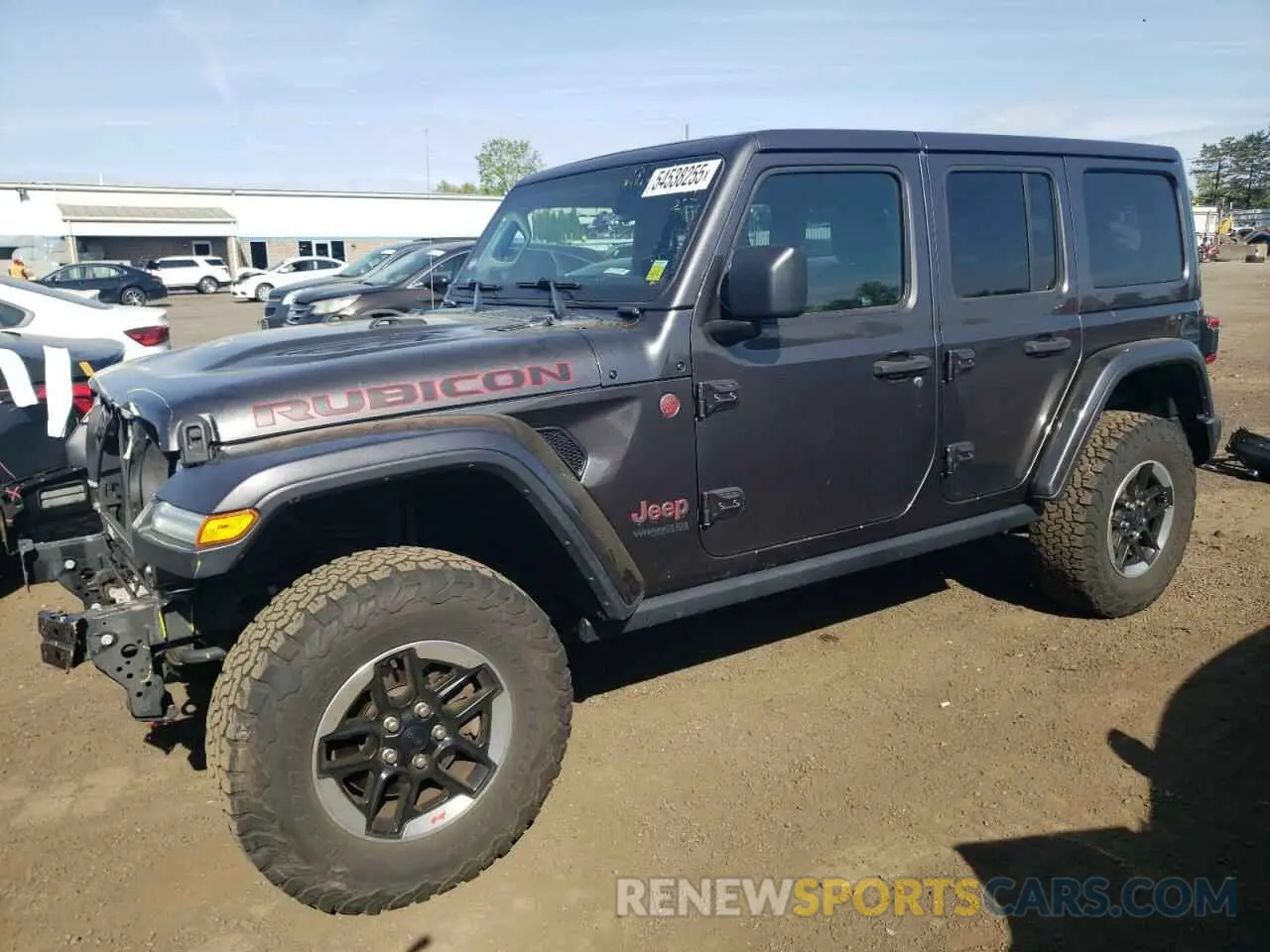 1 Photograph of a damaged car 1C4HJXFG2KW662384 JEEP WRANGLER 2019
