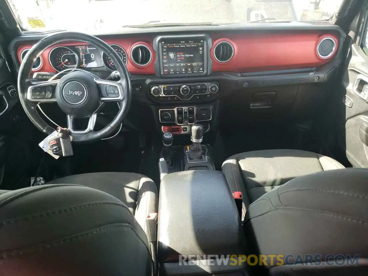 8 Photograph of a damaged car 1C4HJXFG2KW662384 JEEP WRANGLER 2019