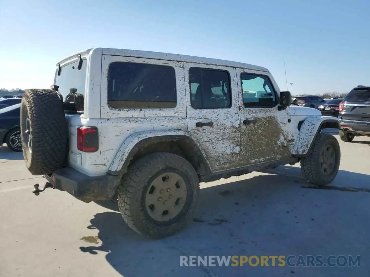 3 Photograph of a damaged car 1C4HJXFG3KW530704 JEEP WRANGLER 2019