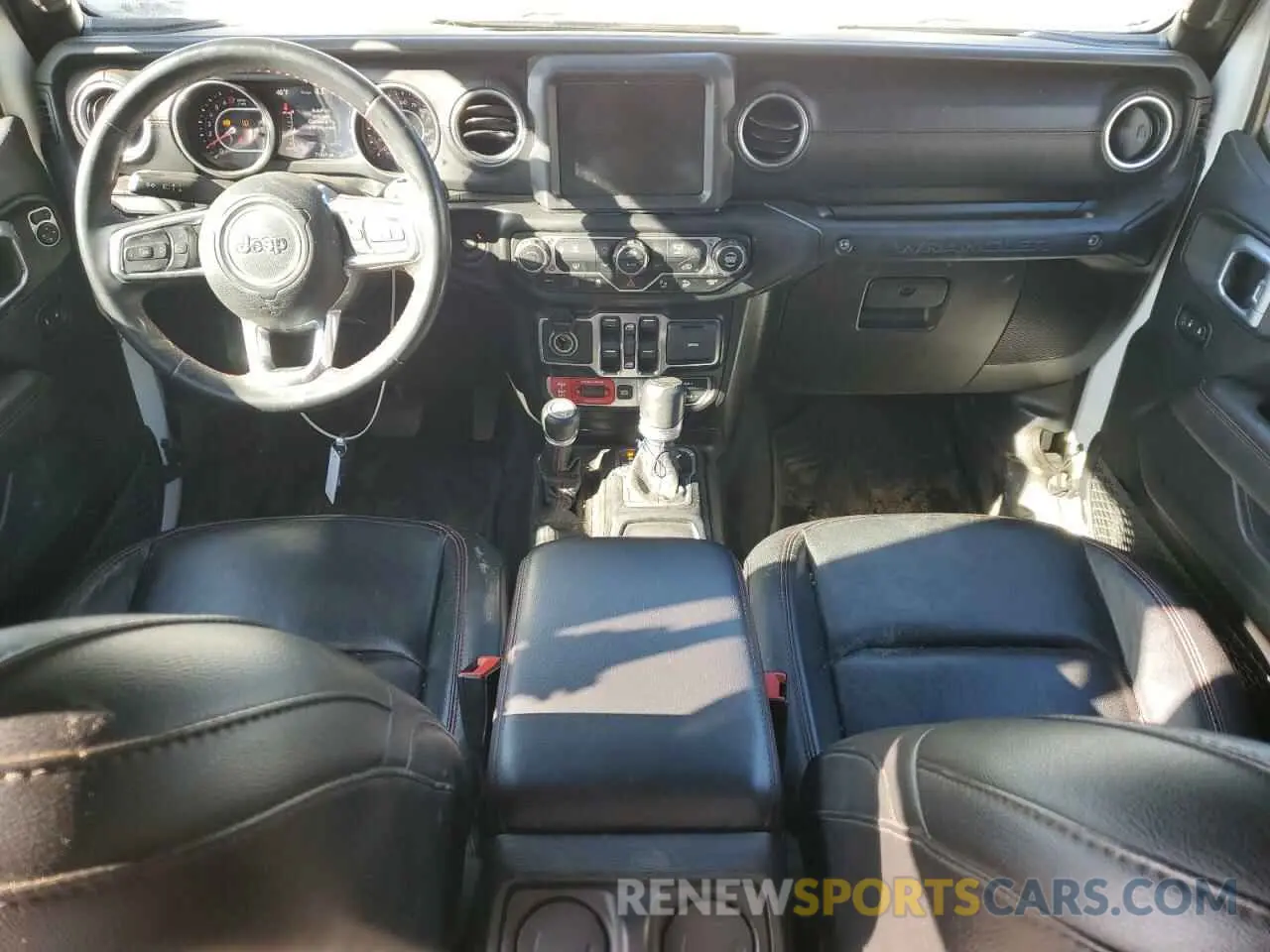 8 Photograph of a damaged car 1C4HJXFG3KW530704 JEEP WRANGLER 2019