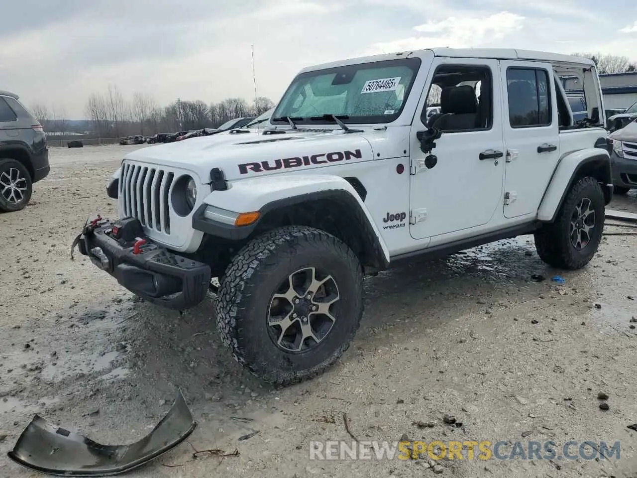 1 Photograph of a damaged car 1C4HJXFG3KW640345 JEEP WRANGLER 2019