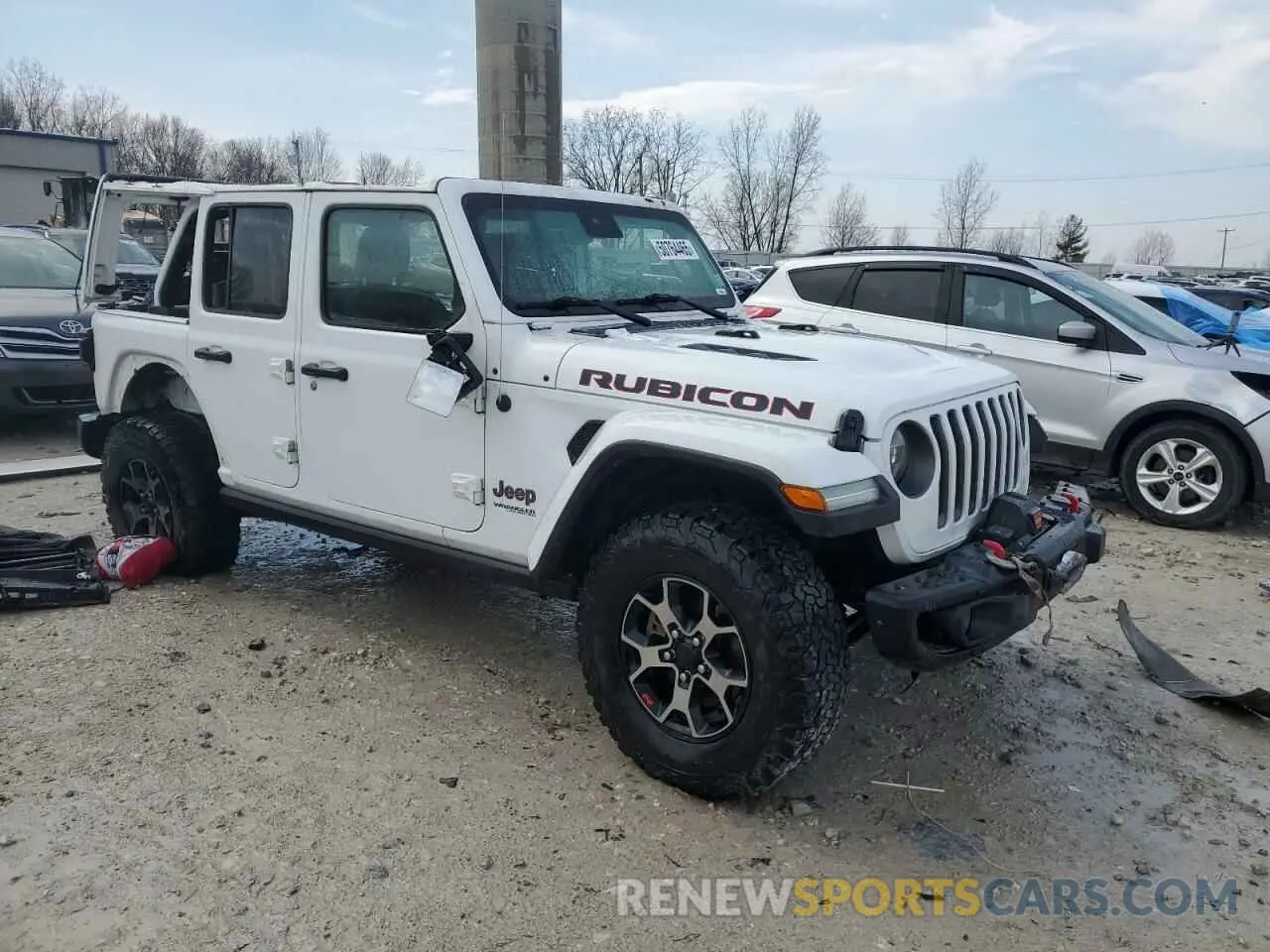 4 Photograph of a damaged car 1C4HJXFG3KW640345 JEEP WRANGLER 2019